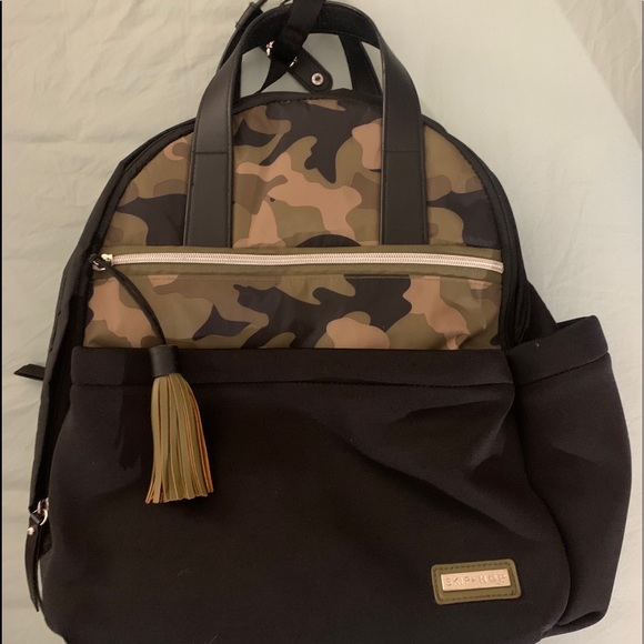 Skip Hop Handbags - SkipHop  Nolita Neoprene Camo Diaper Bag